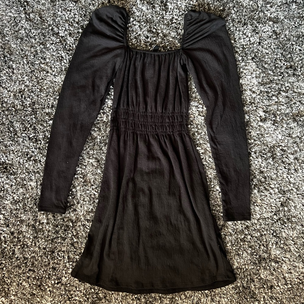 H&M puff sleeve dress XS